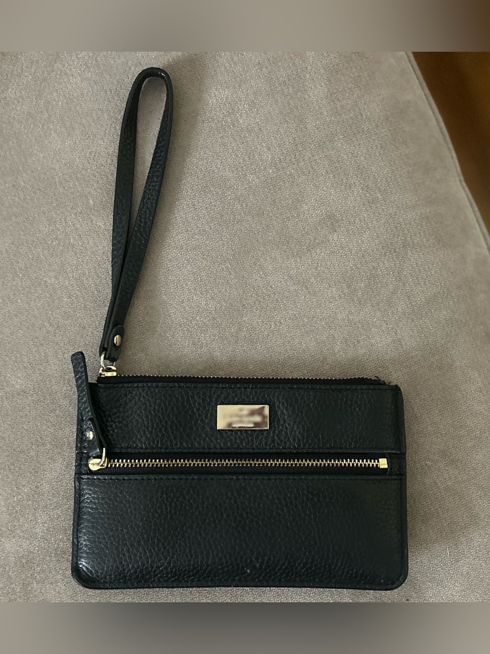 Kate Spade Laurel Way Winni Pebbled Leather Wristlet Crossbody Wallet